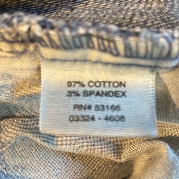 Christopher & Banks Stretch Straight Leg Denim Jeans Size 10P - Picture 8 of 13